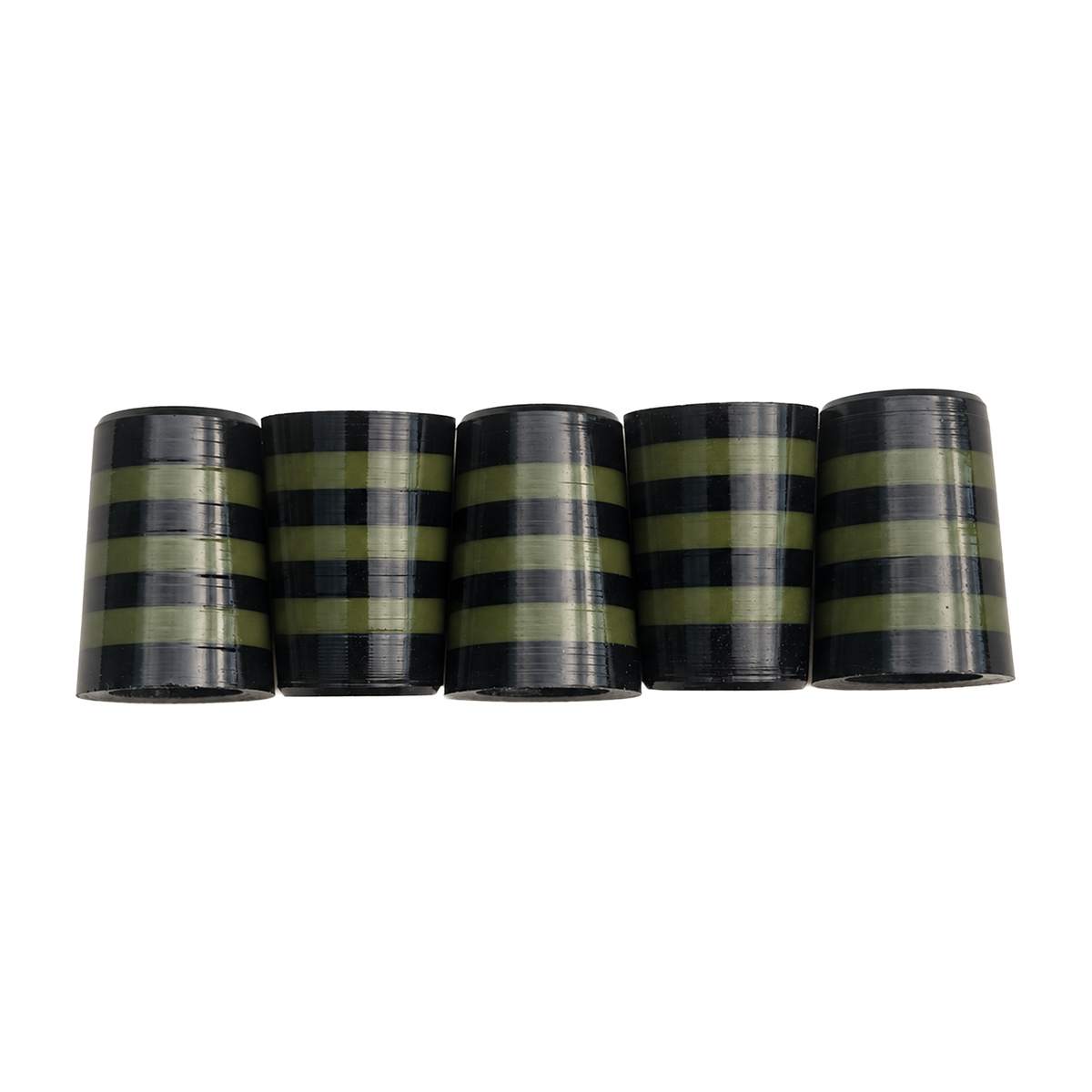 Foundry North Striped Ferrules - Olive Drab (10-Pack)