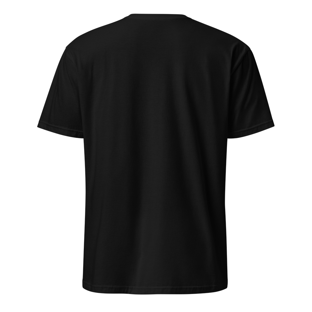 Foundry North Script T-Shirt in Black – back view
