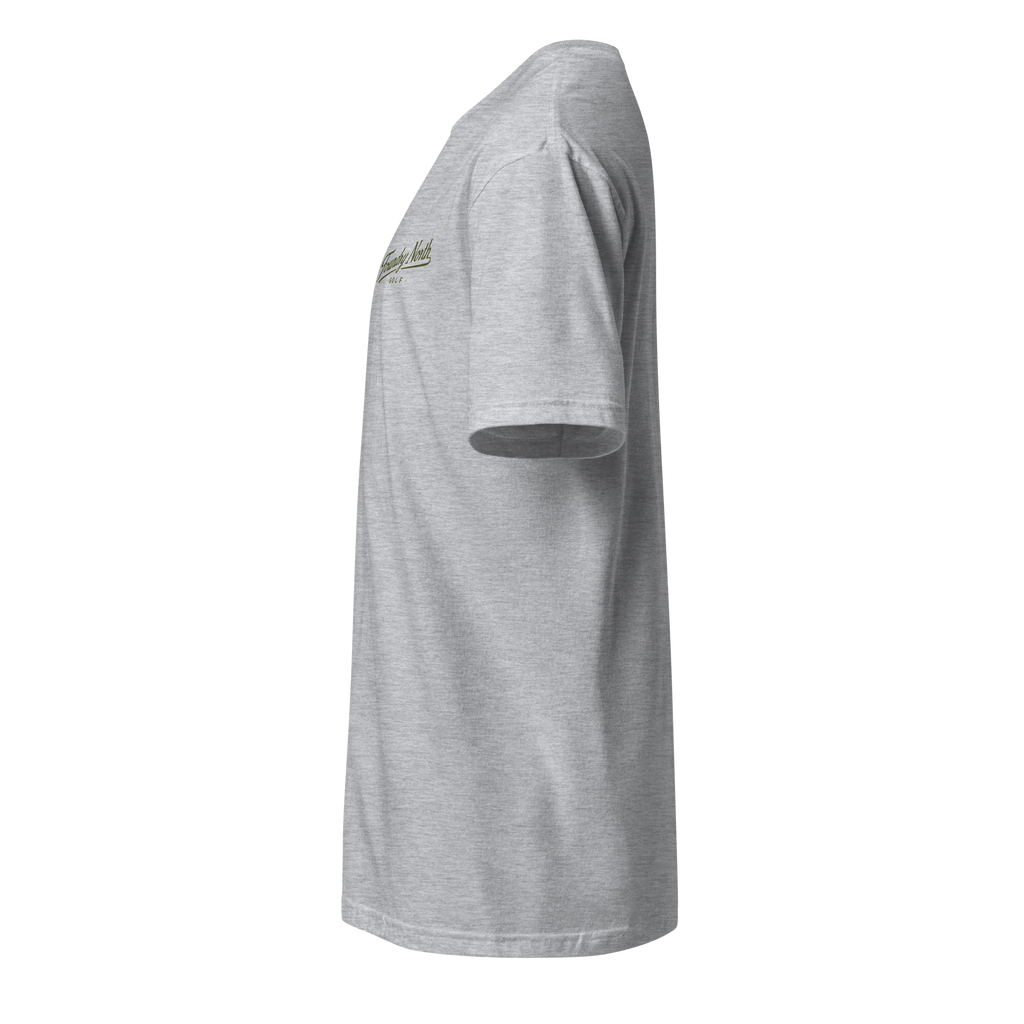 Foundry North Script T-Shirt in Sport Grey – left view