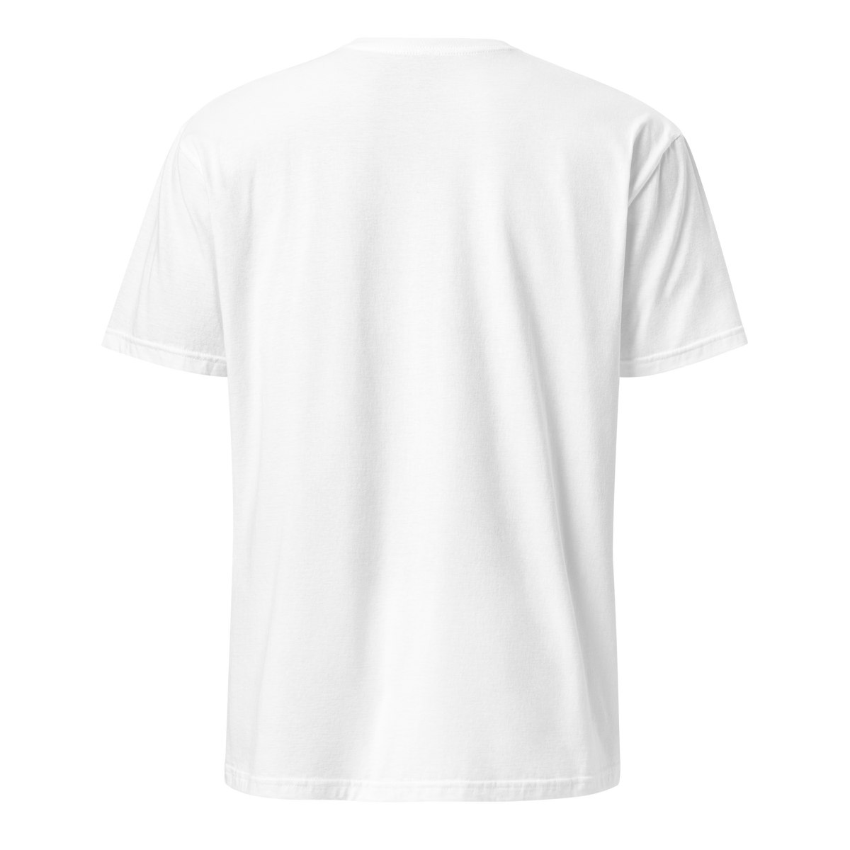 Foundry North Script T-Shirt in White – back view